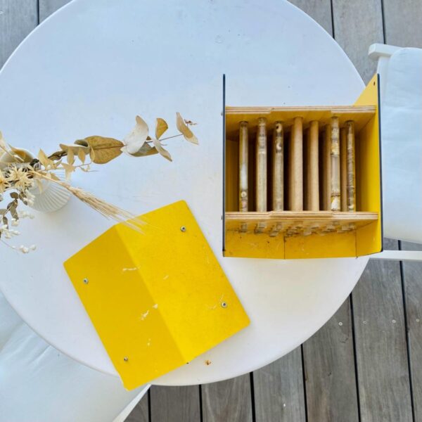 Dorlotoir Mimosa - Hôtel à abeilles solitaires avec zones d’observation transparentes - Image 6