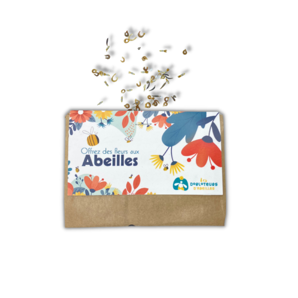 Pack Dorlotoir Chaumière + cocons d’abeilles + graines de fleurs - Image 6