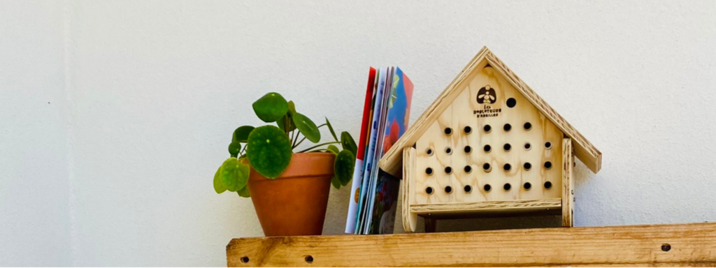 préparer mon jardin à l'arrivée des abeilles sauvages : le Dorlotoir Chalet