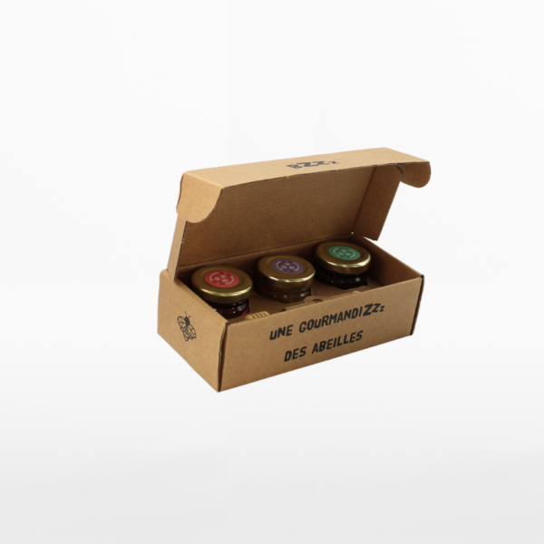 Palette des saveurs - 3 pots de miel bio - Image 3